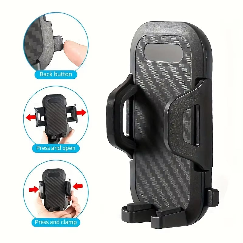Car Dashboard Suction Cup Telescopic Rod Universal Mobile Phone Holder